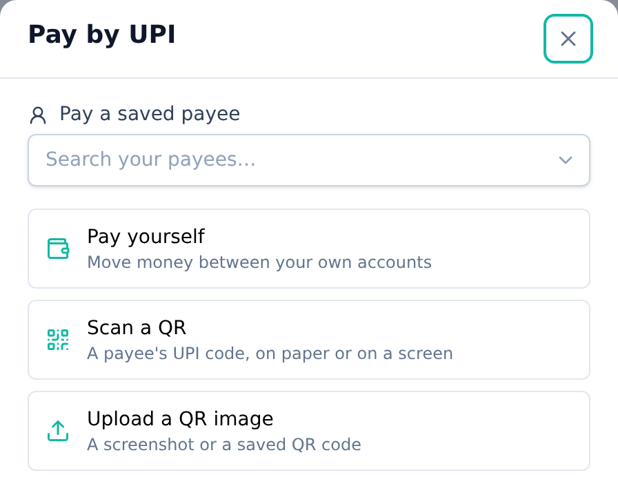 Choosing who to pay